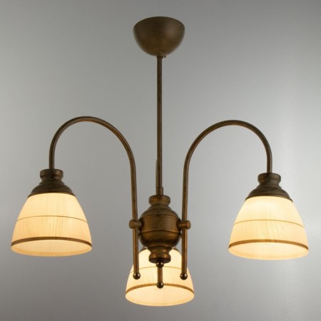 Dapiye chandelier 3he27 40W gold 57x57x40 cm Bayerlux-1