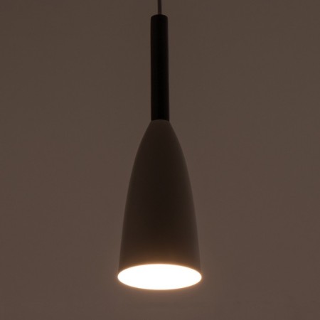 Lamp Bayerlux suspension "drop" 1x40W E27 white 10x10x28-128 cm-3