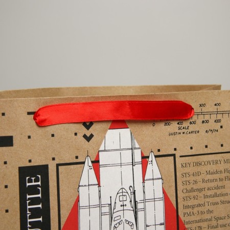 Square Gift Crafts, Packaging, Space, 30 x 30 x 12 cm-2