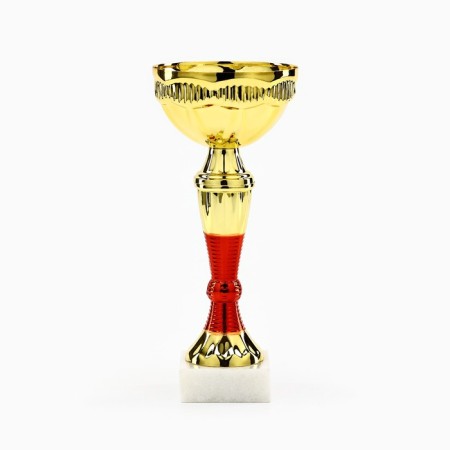 Cup 152, award figure, gold, stand stone, 18.5 x 8 x 6 cm.-1