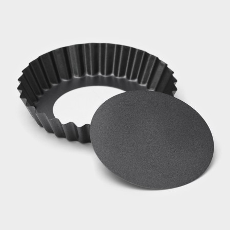 Baking uniform "Jacqueline", d = 11 cm, with a removable bottom, anti -stick coating, black color-2
