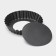 Baking uniform "Jacqueline", d = 11 cm, with a removable bottom, anti -stick coating, black color