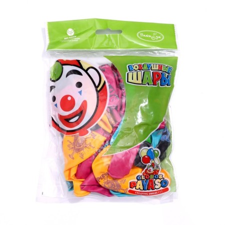 Shar Latex 12 "Cocktail-Pati", set 25 pcs., Mix-1