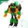 Dinosaurus robot, transformed by one movement