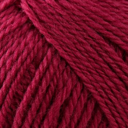 Yarn "Argentinean wool" 100% imported wool 200m/100g (088, lingonberry)-2