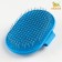 Combuster-arrangement with metal teeth, 13 x 8.5 cm, blue