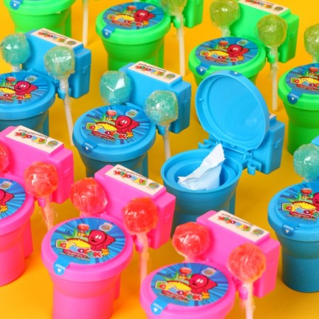 Lollipop with sour powder "pot", 15 g-1