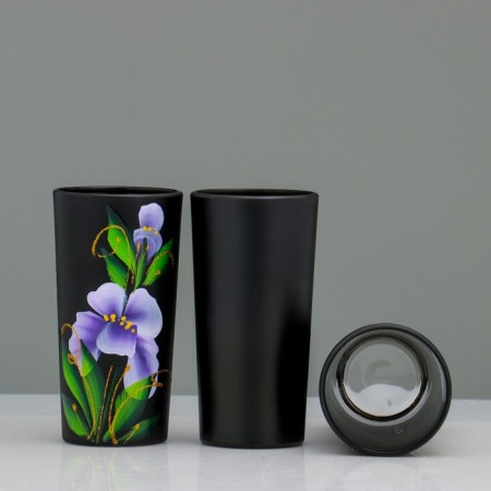 Set for juice with tray "Iris" Art painting, 6 glasses 1250/200 ml-6