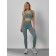 Sports suit female, size 44, turquoise color