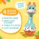 Musical toy "Funny giraffes", sound, light, blue color