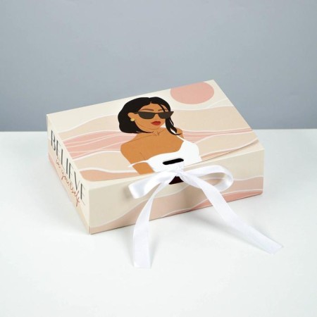 Gift folding box, packaging, "Girl", 16.5 x 12.5 x 5 cm