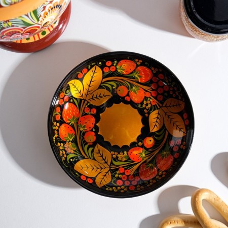 Tea couple, 250ml., Khokhloma-5