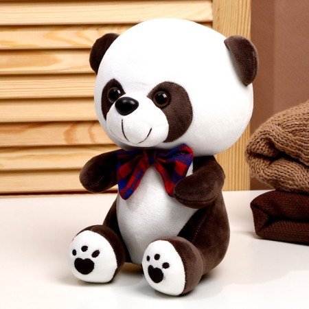 Soft toy "Panda in a butterfly"-1
