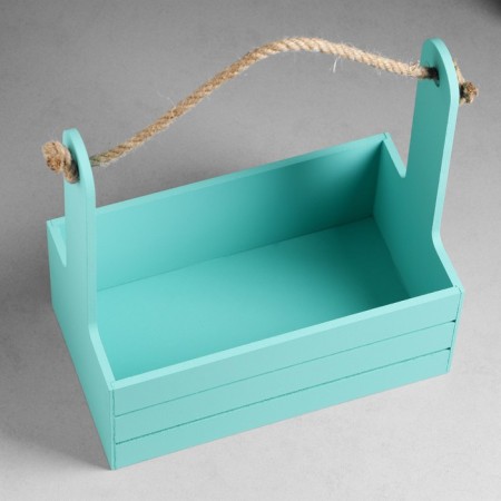 Wooden Kashpo 25.5 × 15 × 30 cm "Arm", pen Kanat, Tiffany-2