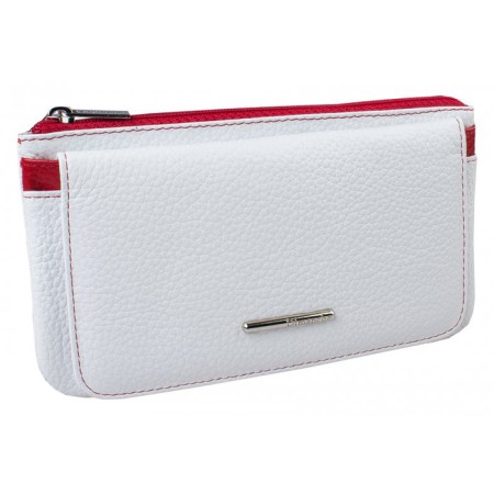 Purse with lightning, red-white color