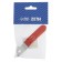 Blue-knob for the ball valve Zein, reinforced, 1/2 "-3/4", rubberized, red
