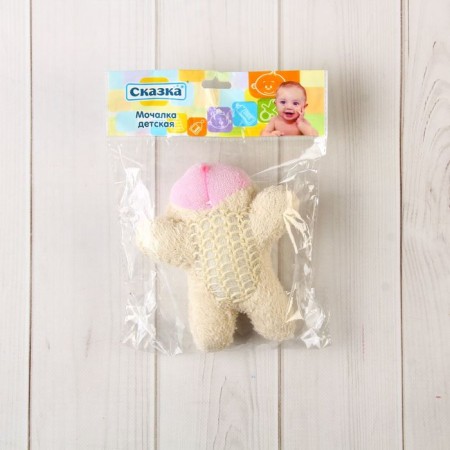 Baby "Bunny" washcloth, mix color-3