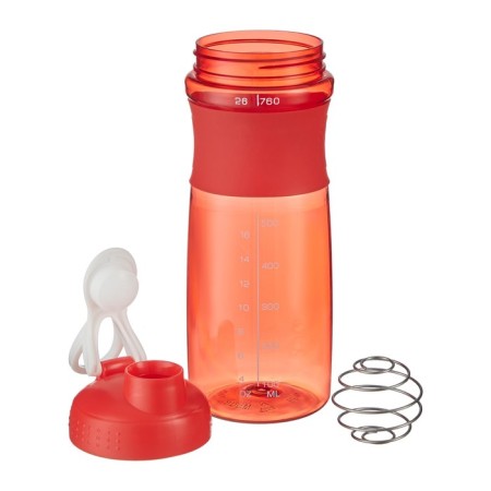 Shaker, 760 ml, series: Work Max, "Master K", 25 x 7.8 cm, red-1