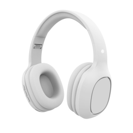 Headphones Pero BH04, wireless, full -size, microphone, 400 mAh, up to 20 hours, white