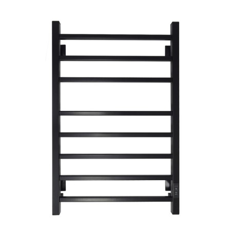 Electric towel "Sanprise" Quadro P8, 500x800 mm, universal, black