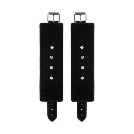 Handcuffs Anonymo #0103, PU Skin, Black-12