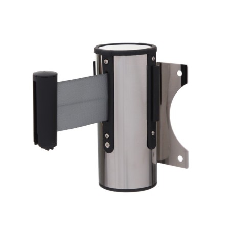Wall block with exhaust ribbon-180cm, gray, height-13.5cm, width 11cm