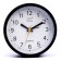 Clock - desktop an alarm clock, discrete move, 12 x 12 cm, aa