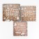 Set of boxes 3 in 1 "Mail Santa Claus", 19 x 19 x 7.5 - 14 x 14 x 4cm