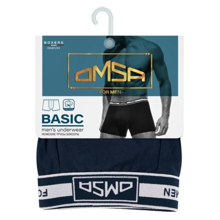 Men's panties Omsa 1234, size 44, color Blu Scuro-2