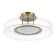 Synthia chandelier LED 48W 3000-6000K gold 50x50x20cm