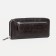 Male purse on lightning for Textura bills, for cards, for coins, black color