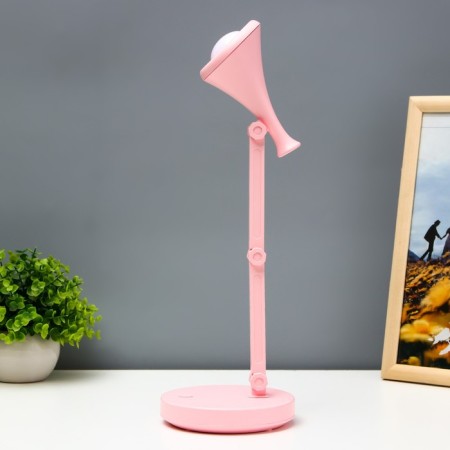 Jambo table lamp LED 2W USB AKB Pink 13x13x34.5 cm Risalux-5