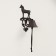 Bell Souvenir Cast iron "Horse" 13x13.5x24.5 cm