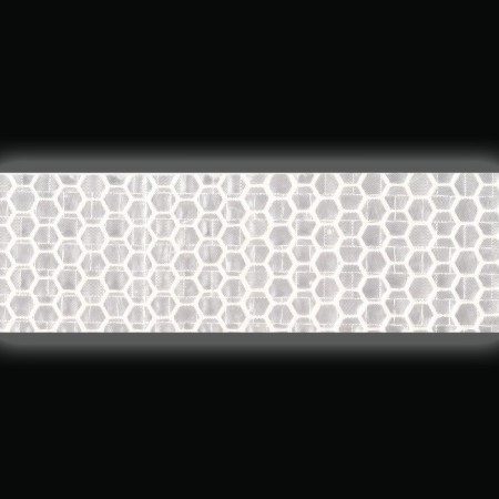 Reflective tape-tape, 2.5 cm, 1 ± 0.1 m, white color-2