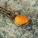 Koshelleka souvenir "Spoon of Zareklushka", with natural amber
