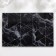 Ground glass board "Black marble", 20x30 cm