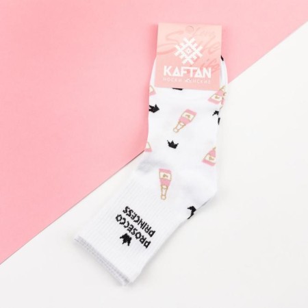 New Year. Women's socks New Year KAFTAN "Prosecco" p. 36-40 (23-25 ​​cm)-2