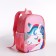 Baby backpack on lightning, 3 outer pockets, pink color