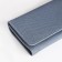 Women's wallet on the button, blue color
