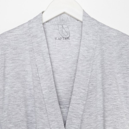 Female set (robe, shirt) KAFTAN, p. 48-50, gray-13