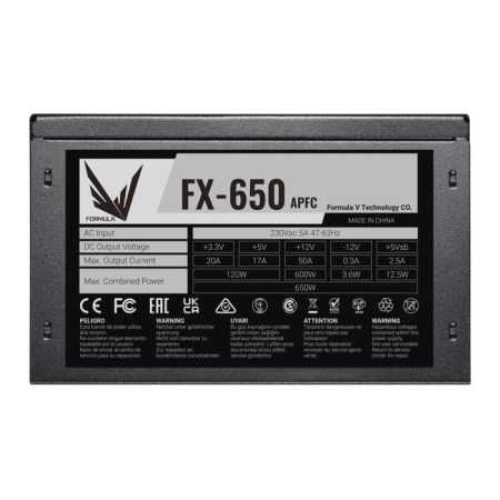 Formula ATX 650W FX-650 (20+4PIN) APFC 120mm FAN 5XSATA RTL power supply-4