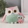 Polystone souvenir "Color Filin with a chick" Geometric patterns 15.2x6x11 cm