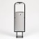 Urna Street "Saturn" 28 l, 104 x 31 x 26.5 cm, gray, tank 0.6 mm