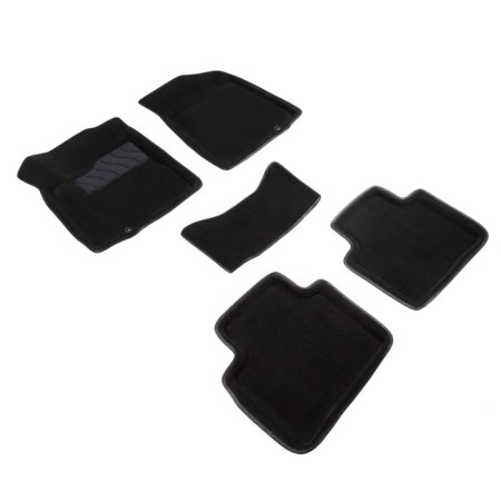 Pile rug for Nissan Teana, 2008-2014, black