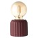 Lumber of burgundy decorative edge