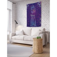 Декоративное панно с фотопечатью «Звездный танец живота», вертикальное, размер 150х200 см