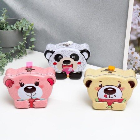 Pandal Metal "Panda/Bear" mix 16x7x13 cm