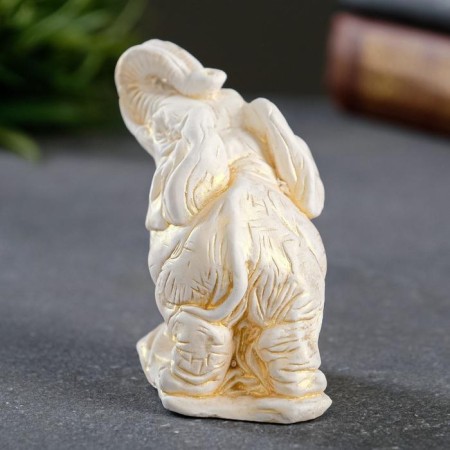 Figure "Elephant" gilding, 8x8x5cm-1