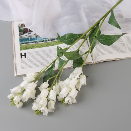 Artificial flowers "Garden -gangway" 68 cm, white
