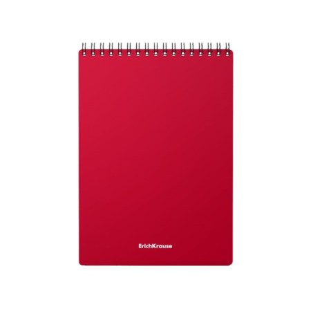 Notepad A5, 60 sheets in a cage, on the crest Erichkrause Classic, plastic cover, offset unit-2